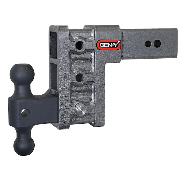 MEGA-DUTY 3 Shank 6 Drop 3.5K TW 32K Hitch & GH-0161 Dual-Ball